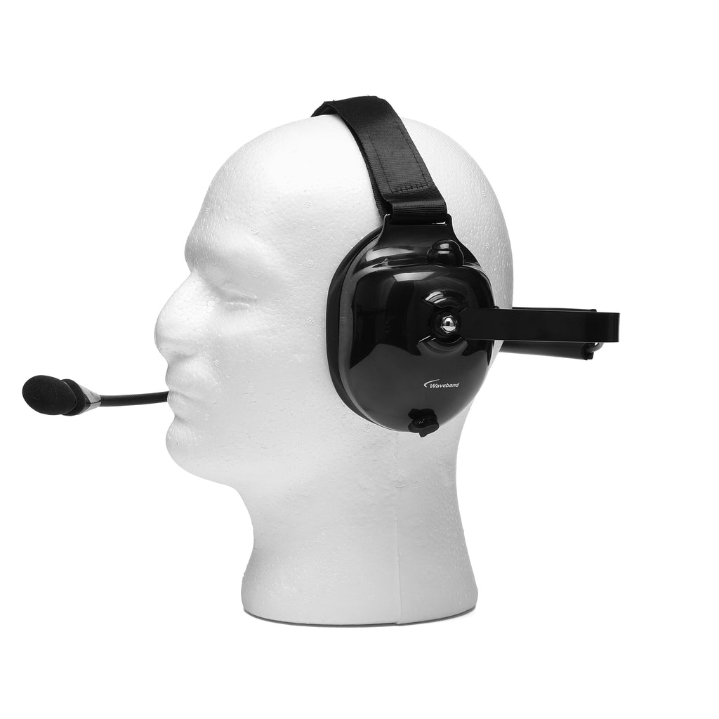 Kenwood TK-3180 Noise Canceling Headset Headsets Waveband Communications