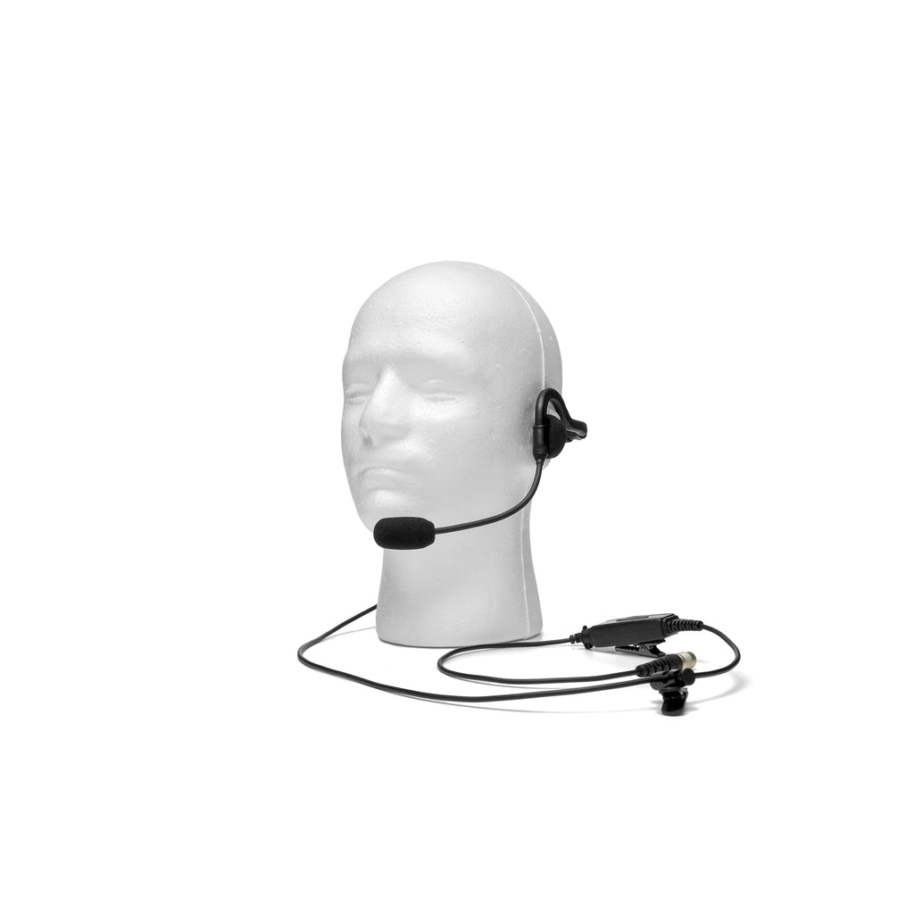 Lightweight Headset for Motorola XPR 6380 (Includes Adapter) Headsets Waveband Communications