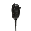 WX-8004 Speaker Mic for Harris XL-200 with D-Shape Over the Ear Listen Only Earpiece Speaker Microphones Waveband Communications