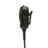 WX-8004 Speaker Mic for Harris XL-200 with D-Shape Over the Ear Listen Only Earpiece Speaker Microphones Waveband Communications