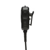 WX-8004 Speaker Mic for Harris XL-200 with D-Shape Over the Ear Listen Only Earpiece Speaker Microphones Waveband Communications
