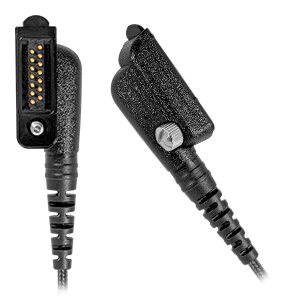 ICOM IC-F62D Heavy Duty Tactical Headset - Lightweight Behind-the-Head Design with Noise-Canceling Mic Headsets Waveband Communications