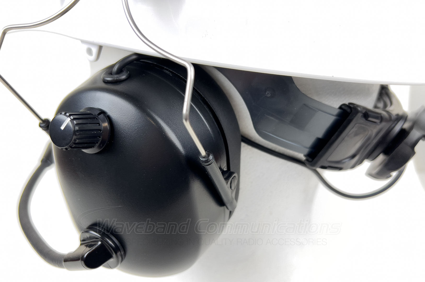 Heavy Duty Noise Annellering Headset met hardhat -bijlage