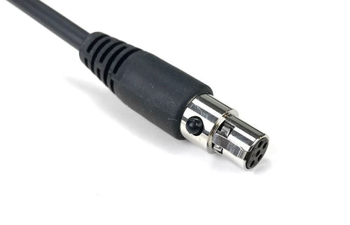 Harris P5100, P5200, P7100, cable de bobina P7200 para auriculares de doble manguito de banda de ondas