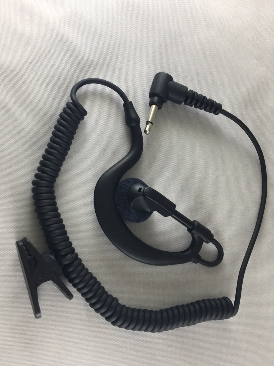 Kenwood Compatible Receive-Only Earpiece for Remote Speaker Microphones Receive Only Earpiece Waveband Communications