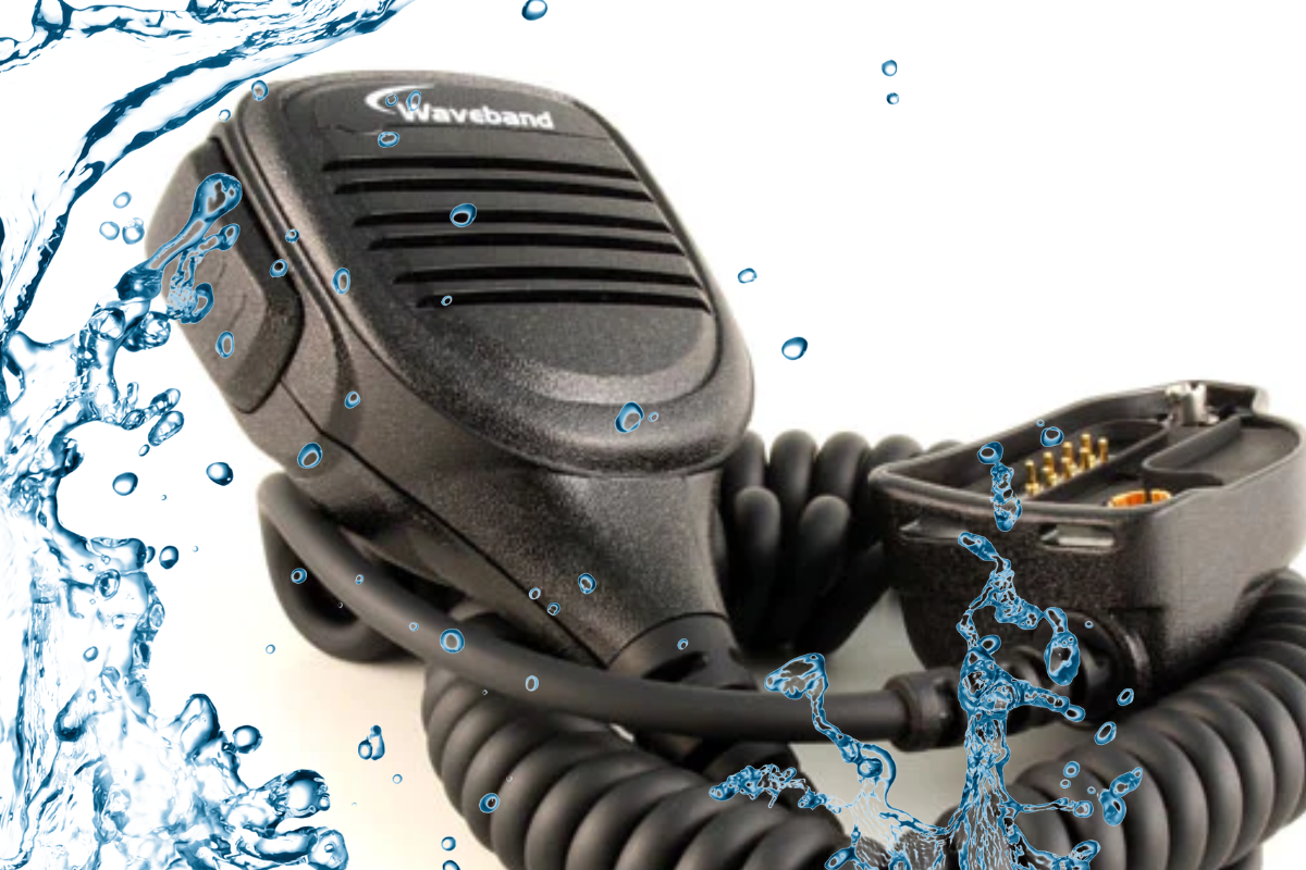 Waterproof Mic Waveband Two-Way Radio Speaker Microphones
