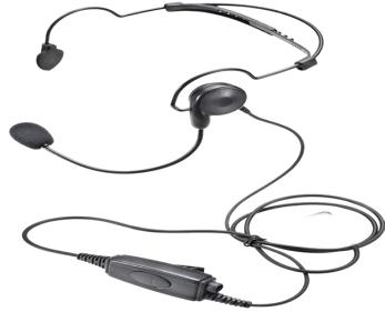 WV4-BA2MA1-M3 Breeze Style Headset for Harris Ma/Com 700P / P7100 / P7130 P7150 / P7170 / P5100 / P5130 / P5150 - Waveband Communications