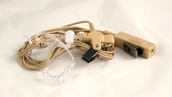 Motorola ZMN6032, ZMN6032A beige 2-wire surveillance kit for discreet communications WB#WV1-15023X-Beige - Waveband Communications