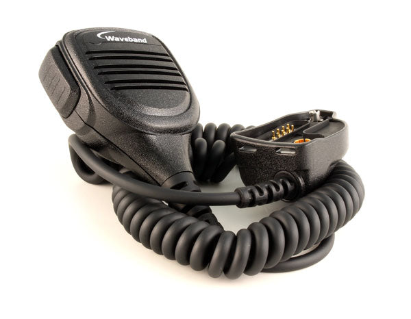 V2-S2ER12111 Remote IP54 rated Speaker Mic for Harris P5300/5400,P7300 & XG-75 Series Radio WB# WX-8010-M4-3.5mm - Waveband Communications