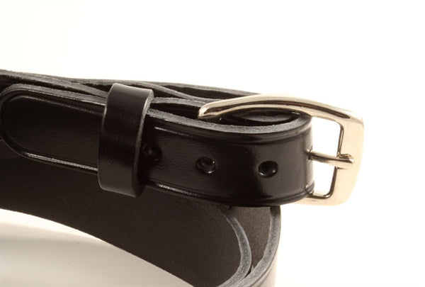 Leather Shoulder Strap - Long Version for D Ring Style Holsters