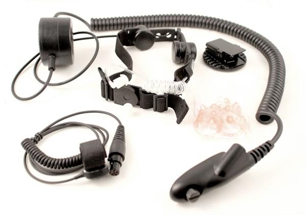 Motorola RMN4049A Compatible Fully Submersible Microphone and Ear Insert for EF Johnson 1500 - Waveband Communications