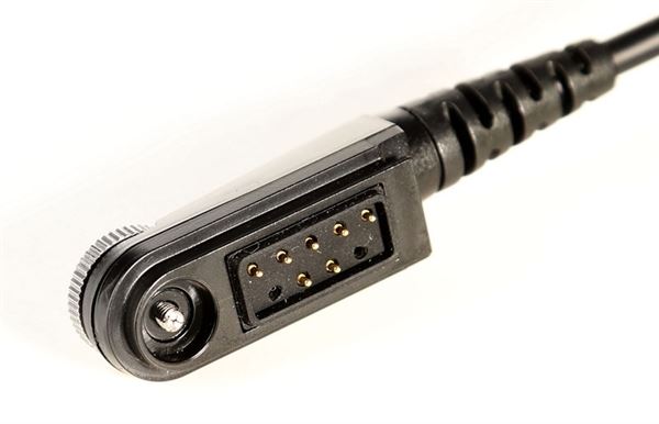 Waveband WX-8004-E5 Series Rugged Heavy Duty Public Safety Microphone for Harris XL-185P WB#WX-8004-E5 - Waveband Communications