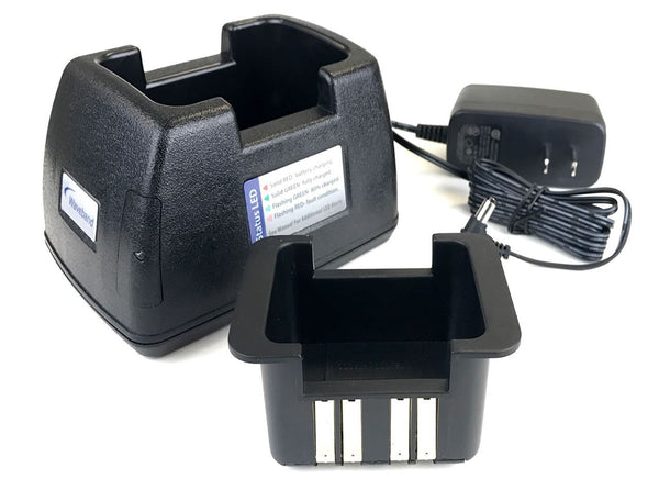 Waveband single station charger for Harris P5200 Series Handheld Radio - Waveband Communications