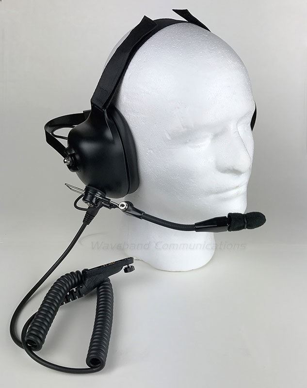 Noise Cancelling Headset for Motorola APX 6000 Series Portable Radio - Waveband Communications