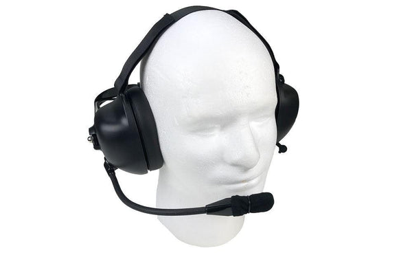 Noise Canceling Headset with quick disconnect cord for use with Kenwood Nextedge Handheld Radios 