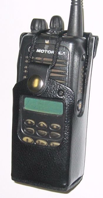 Motorola HT1250 Leather System Pad Swivel Case - Waveband Communications