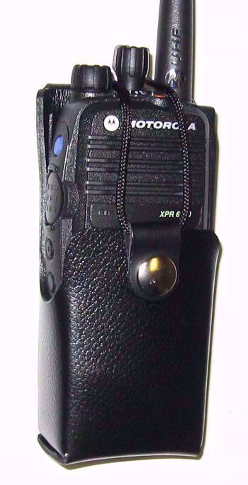 Motorola XPR 6300 Leather Swivel Case (2150mAh) - Waveband Communications