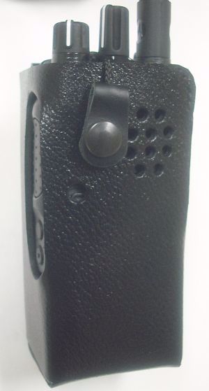 Motorola XPR 3300 Leather Swivel Case - Waveband Communications