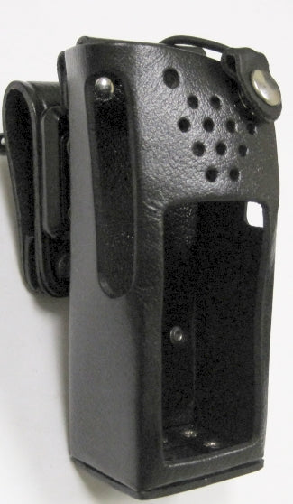 Motorola XTS2500 2 Way Radio Belt Clip Holder Black Leather Motorola XTS2500 2 Way Radio Belt Clip Holder Black Leather