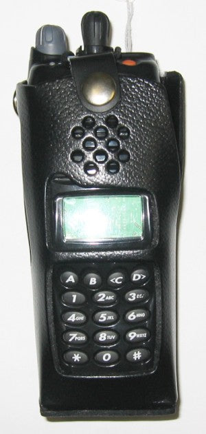 Kenwood TK5210, TK5310 Leather Swivel Case - Waveband Communications